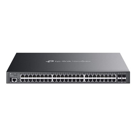 Picture of TP-Link Omada SG5452XMPP 48-Port Gigabit Stackable Lite L3 Managed PoE++ Switch with 4 10GE SFP+