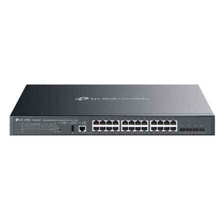 Picture of TP-Link Omada SG5428XMPP 24-Port Gigabit Stackable Lite L3 Managed PoE++ Switch with 4 10GE SFP+