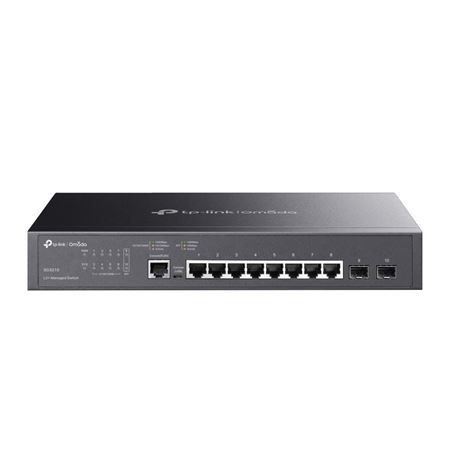 Picture of TP-Link Omada SG3210 8-Port Gigabit L2+ Managed Switch with 2 SFP Slots
