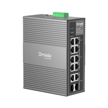Picture of TP-Link Omada IES210GPP 10-Port Gigabit Industrial Easy Managed Switch with 6-Port PoE+