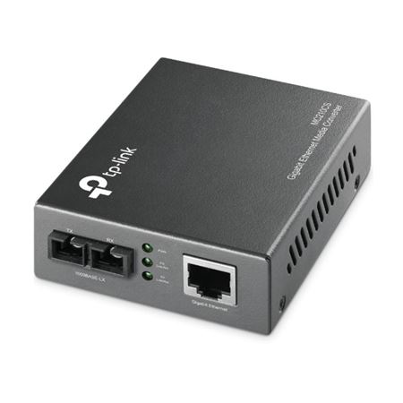 Picture of TP-Link MC210CS Gigabit RJ45 to Single-Mode SC Fibre Media Converter