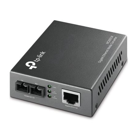 Picture of TP-Link MC200CM Gigabit RJ45 to Multi-mode SC Fibre Media Converter