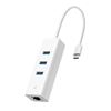Picture of TP-Link UE330C USB-C to Gigabit Ethernet Adapter with 3-Port USB 3.0 Hub