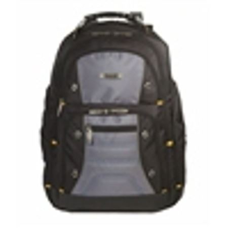 Picture of Targus DrifterTrek 11.6-15.6" Laptop Backpack, Black, USB Power Pass-Through
