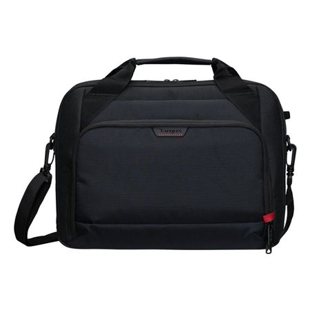 Picture of Targus Classic 13-14" Clamshell Laptop Briefcase, Black