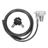 Picture of Targus DEFCON Universal Keyed Cable Lock, Slimline Adaptable Head