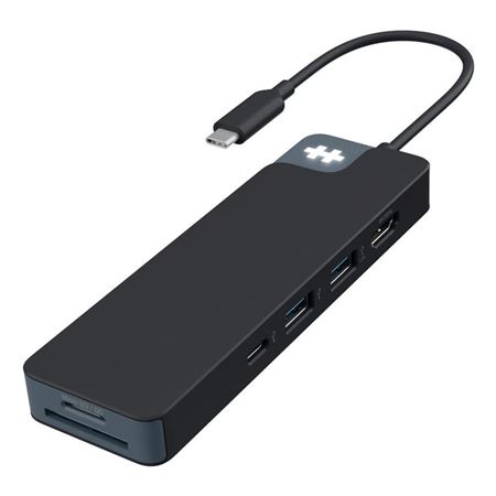 Picture of Targus HyperDrive Flex 8-Port USB-C Hub, Black