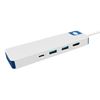 Picture of Targus HyperDrive Flex 8-Port USB-C Hub, Blue