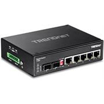 Picture of TrendNet 6-Port Hardened Industrial Gigabit Switch