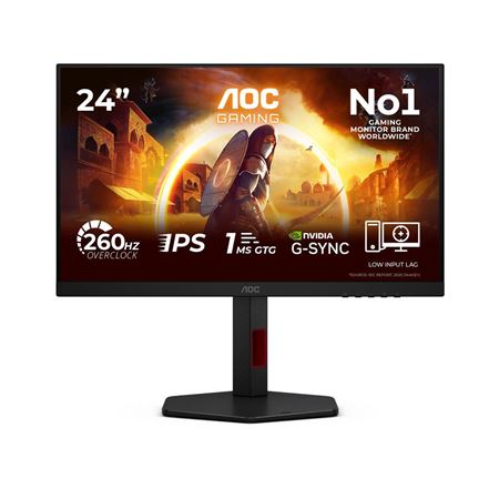 Picture of AOC 24G4ZR 23.8" Full HD 240Hz Fast IPS Gaming Monitor