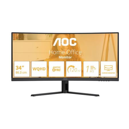 Picture of AOC CU34B3E 34" Curved WQHD 120Hz Monitor