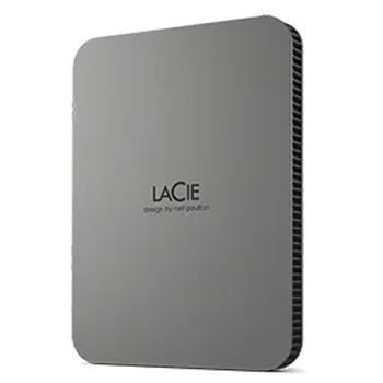 Picture of LaCie Mobile Drive Secure 2TB USB-C Portable Hard Drive - Silver