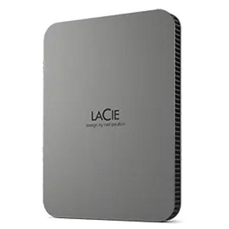 Picture of LaCie Mobile Drive Secure 2TB USB-C Portable Hard Drive - Silver