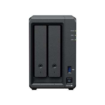 Picture of Synology DiskStation DS725+ 2-Bay NAS AMD Ryzen R1600 4GB