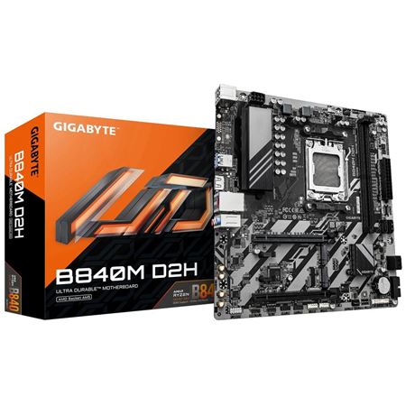 Picture of Gigabyte B840M D2H AM5 Micro ATX Motherboard