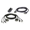Picture of ATEN 2L-7D02UDX3 1.8m USB DVI-D Dual Link Dual Display Secure KVM Cable Kit