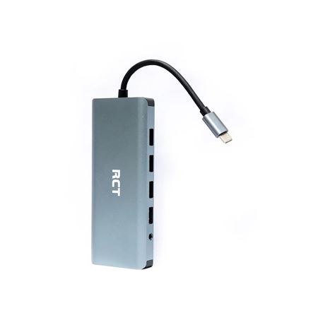 Picture of RCT SD-11 12-in-1 USB-C Hub Dual HDMI VGA