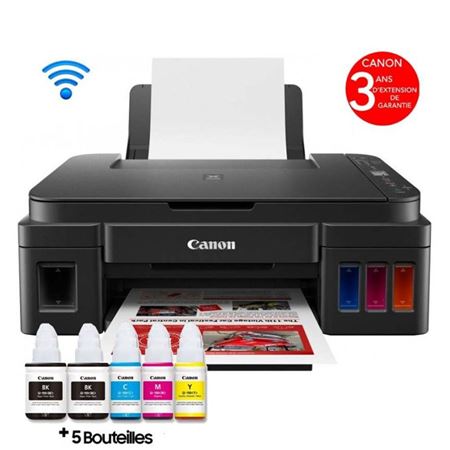 Picture of Canon PIXMA G3411 A4 Wi-Fi 3-in-1 Ink Tank Printer