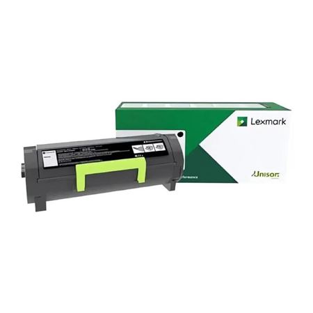 Picture of Lexmark 66S5H00 Black Return Programme Toner Cartridge, 28,400 pages