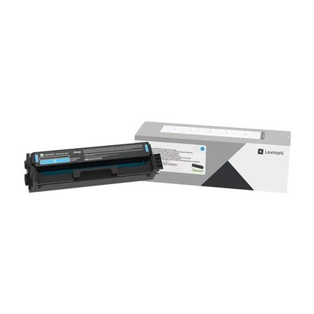 Picture of Lexmark 24B7499 Cyan Toner Cartridge, 6,000 pages
