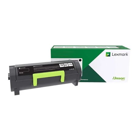 Picture of Lexmark 58D5H0E Black High Yield Corporate Toner Cartridge, 15,000 pages