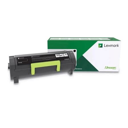 Picture of Lexmark 56F5H0E Black High Yield Corporate Toner Cartridge, 15,000 pages