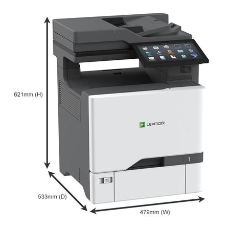 Lexmark CX735adse A4 Colour Laser Multifunction Printer