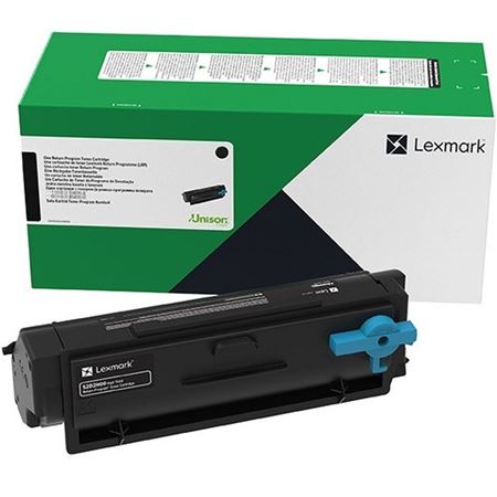 Picture of Lexmark 64G0H00 Black Toner Cartridge, 32,500 pages