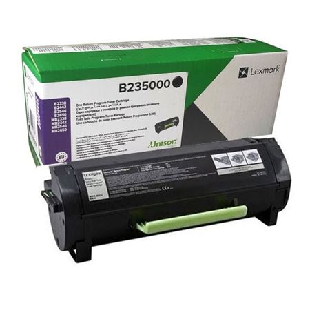 Picture of Lexmark B235000 Black Return Programme Toner Cartridge, 3,000 pages