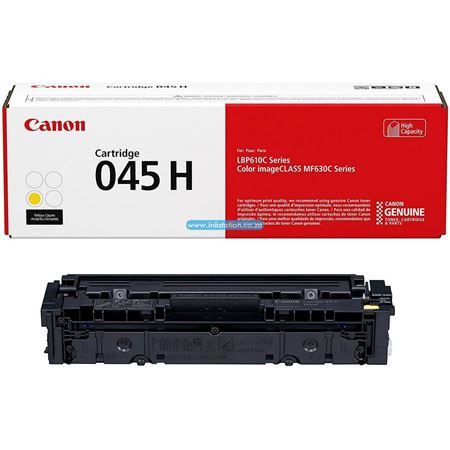 Picture of Canon Toner Cartridge 045H High Yield Yellow