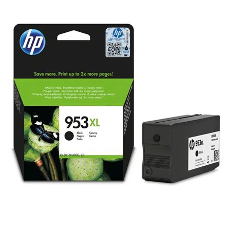 Picture of HP 953 High Yield Original Black Ink Cartridge
