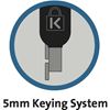 Picture of Dell Kensington Twin MicroSaver 2.0 Keyed Lock T Bar
