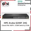 Picture of HPE Aruba 6200F 24 Port Gigabit Class 4 PoE Switch with 4 SFP+ and 370W JL725B