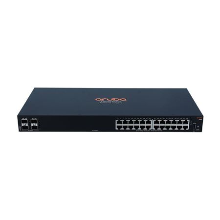 Picture of Aruba 6100 24 Port Gigabit Switch with 4 SFP+ JL678A