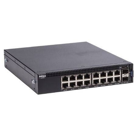 Picture of Dell Networking X1018 Smart Web Managed Switch 16 Port Gigabit with 2 SFP Ports 210-AEIK
