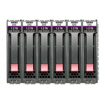 Picture of HPE MSA 60TB SAS 7.2K LFF M2 6 Pack Hard Drive Bundle R0Q70A