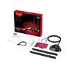 Cudy WE4000 AX5400 WiFi 6E and Bluetooth Tri Band PCIe Card with External Antenna