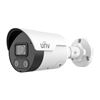 Uniview IPC2124SB-ADF28KMC-I1 Prime1 4MP WDR Dual Light Alarm Bullet IP Camera 2.8mm