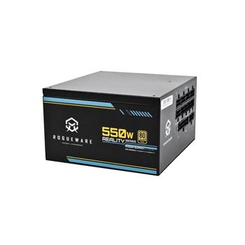 Rogueware Reality Series 550W 80 Plus Gold Fully Modular Active PFC Power Supply
