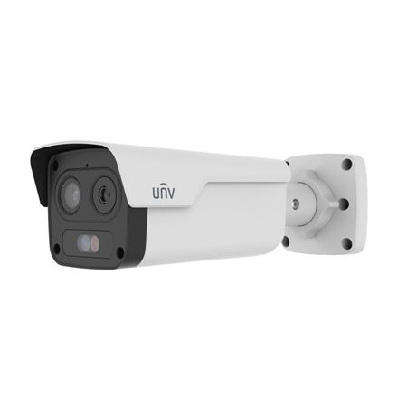 Uniview IPC2314LE-ADF40K-WP Owlview 4MP ColorHunter Fixed Bullet IP Camera 4mm White Light