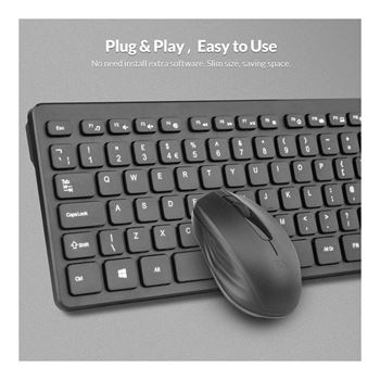 Rii RK200 2.4G Wireless Keyboard and Mouse Combo