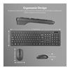 Rii RK200 2.4G Wireless Keyboard and Mouse Combo