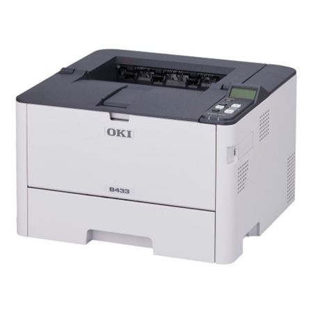 OKI B433dn A4 Mono Laser Printer 40ppm 1200 x 1200 dpi Network