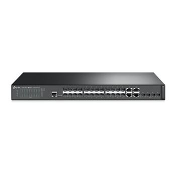 TP-Link T2600G-28SQ 24 Port Gigabit SFP L2 Managed Switch with 4 10G SFP+ Slots
