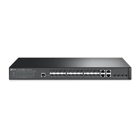 TP-Link T2600G-28SQ 24 Port Gigabit SFP L2 Managed Switch with 4 10G SFP+ Slots