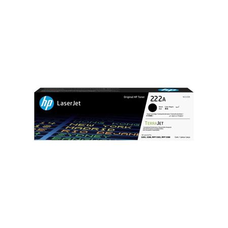 HP 222A Black Original LaserJet Toner Cartridge W2220A