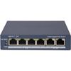 Hikvision DS-3E1506P-EI 4 Port Gigabit PoE Smart Managed Switch with 2 Uplinks