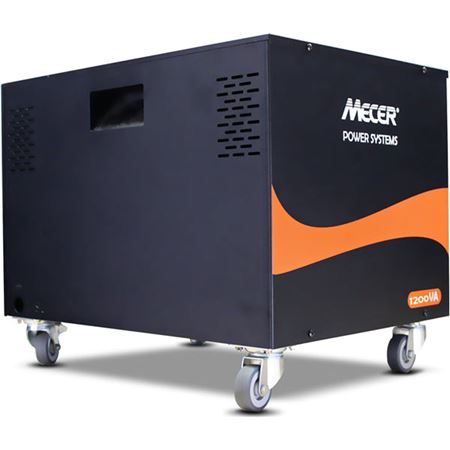 Mecer 1.2kVA 720W Trolley Inverter Charger with Housing and Wheels, Battery Not Included