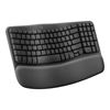 Picture of Logitech Wave Keys Wireless Ergonomic Keyboard - Graphite