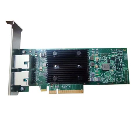 Picture of Dell Broadcom 57416 Dual Port 10Gb Base-T PCIe Adapter NIC Low Profile